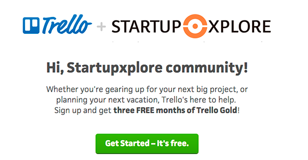 trello-deal-startupxplore-gold-3-months-free