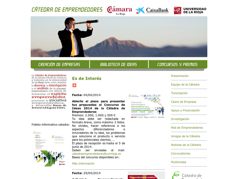 Images from Cátedra de Emprendedores