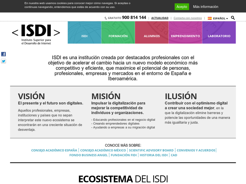 Images from ISDI (Instituto Superior Desarrollo Internet) - Madrid