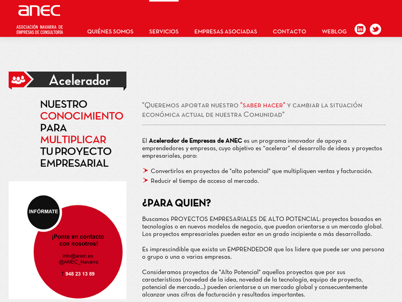 Images from Acelerador de Empresas de ANEC