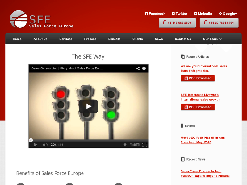 Images from Sales Force Europe