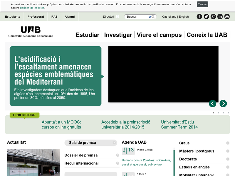 Images from Universitat Autònoma de Barcelona - UAB