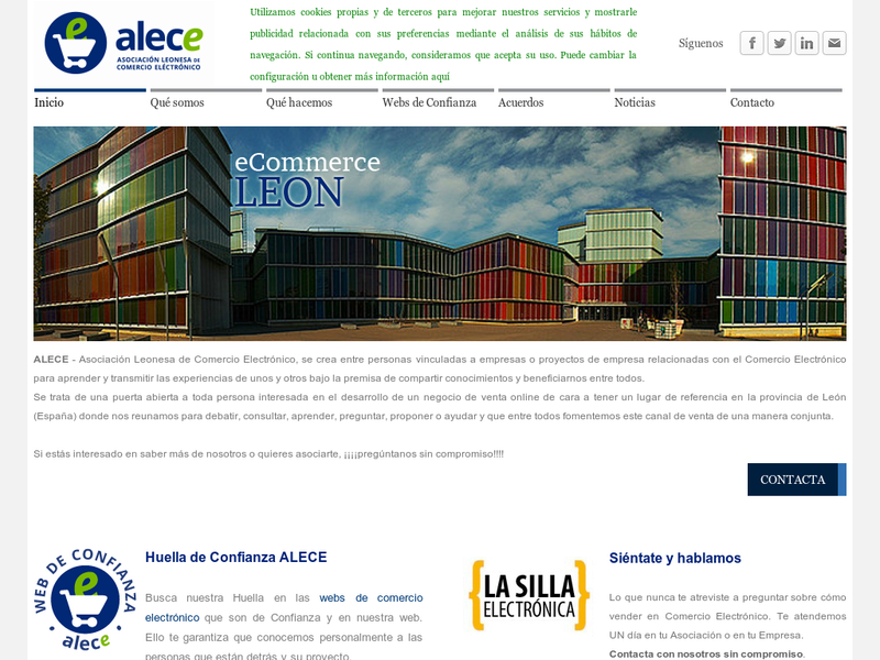 Images from Asociación Leonesa de Comercio Electrónico -ALECE-