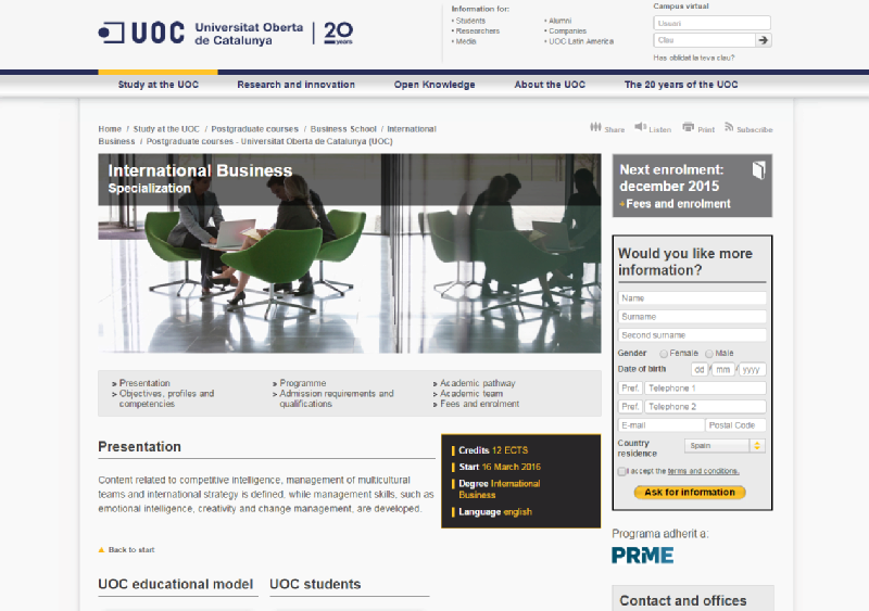 Images from UOC Business School (Universitat Oberta de Catalunya)