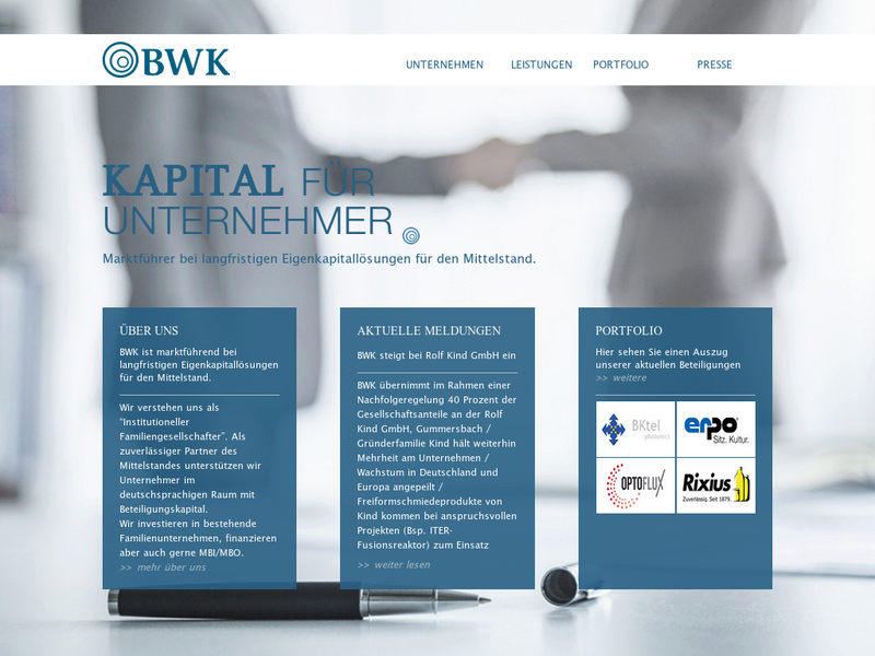 Images from BWK GmbH Unternehmensbeteiligungsgesellschaft