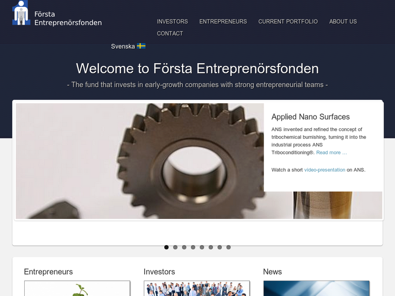 Images from Första Entreprenörsfonden