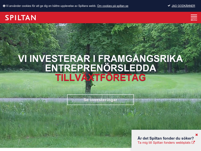 Images from Spiltan, Investment AB