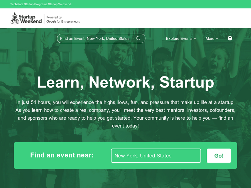 Images from Startup Weekend