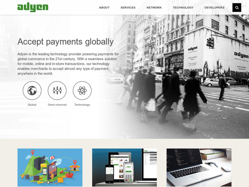 Images from Adyen
