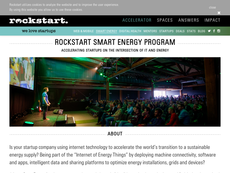 Images from Rockstart Accelerator (Smart Energy)