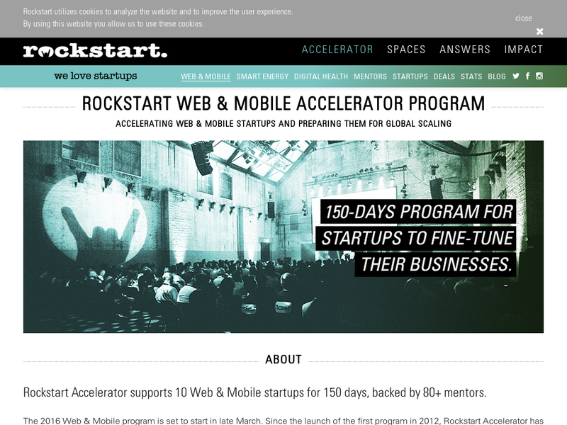 Images from Rockstart Accelerator (Web/Mobile Program)