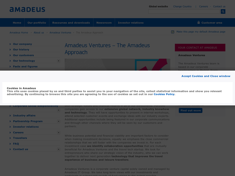 Images from Amadeus Ventures