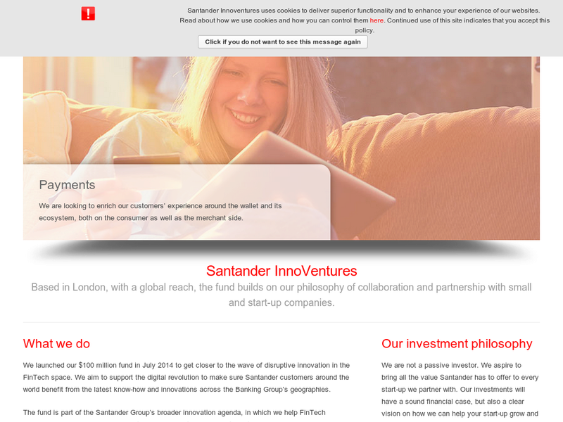 Images from Santander InnoVentures