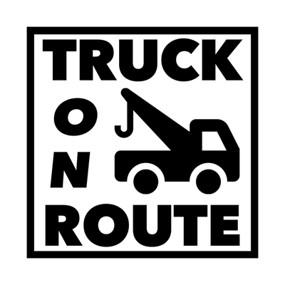 Truck On Route