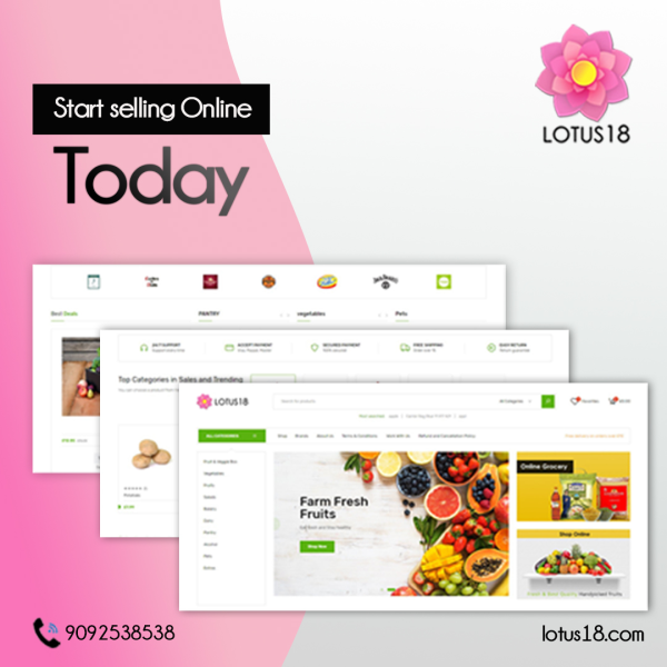 Lotus18 - Best Ecommerce Platform in India