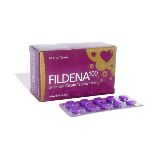 Fildena 100 mg | Fildena 100mg Tablet | Reviews, Side effects