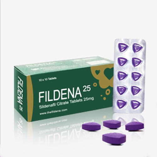 Fildena 25 Mg | Sildenafil Citrate | Reviews, Side effects, Dosage