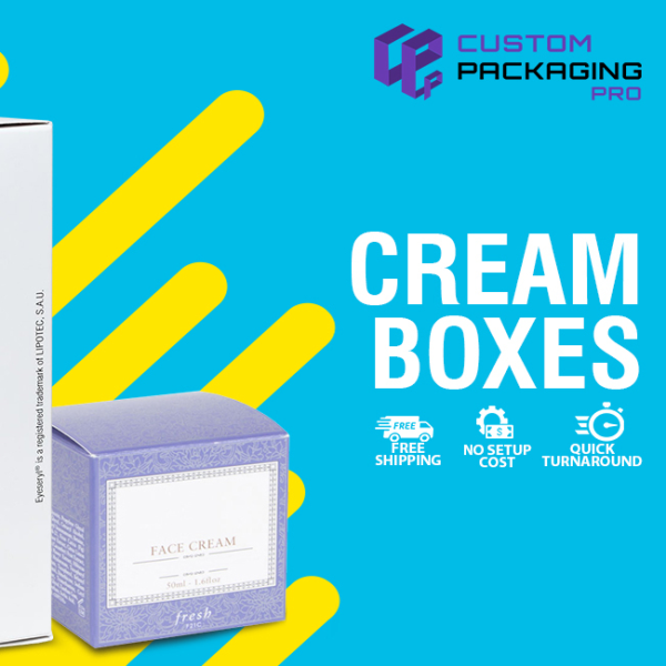 Custom Cream Boxes