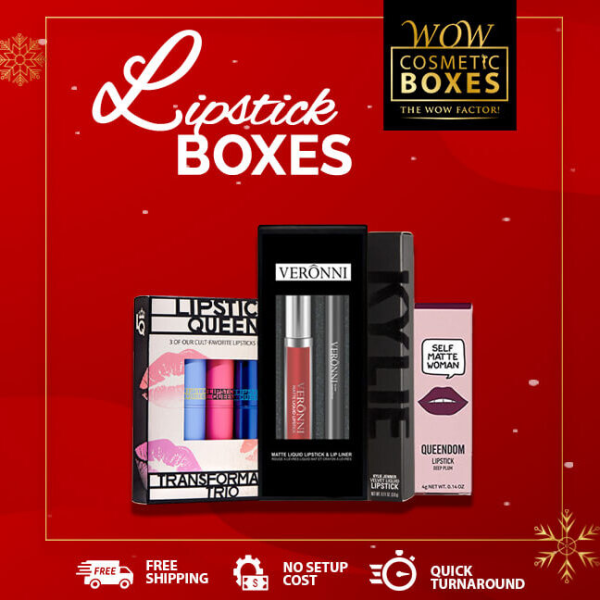 Printed Lipstick Boxes