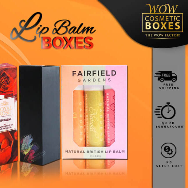 Printed Lip Balm Boxes
