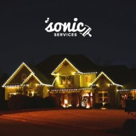 sonicchristmaslightinstallation