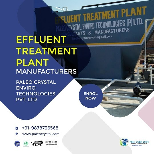 Paleocrystal - ETP Plant Manufacturers in Punjab