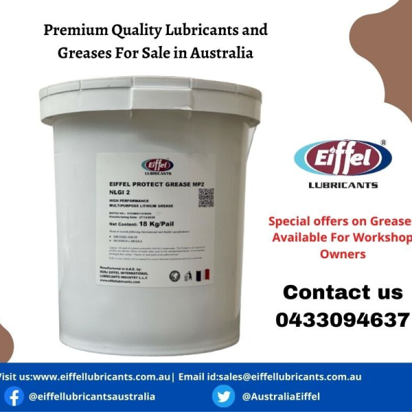 Eiffel Lubricants Australia