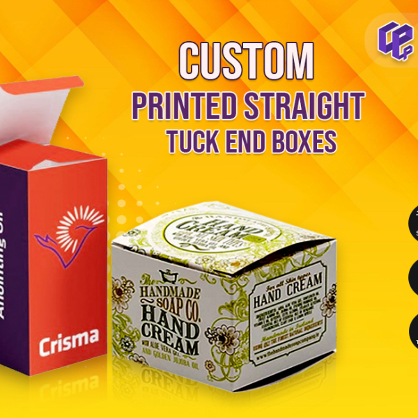 Custom Printed Straight Tuck End Boxes