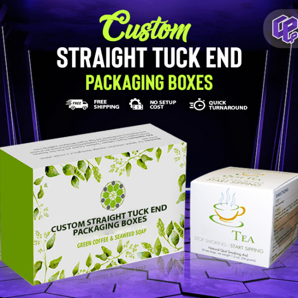 Custom Straight Tuck End Packaging Boxes
