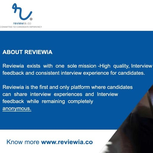 Get Genuine Employer Reviews | Interview experience for free at one roof - Reviewia.co