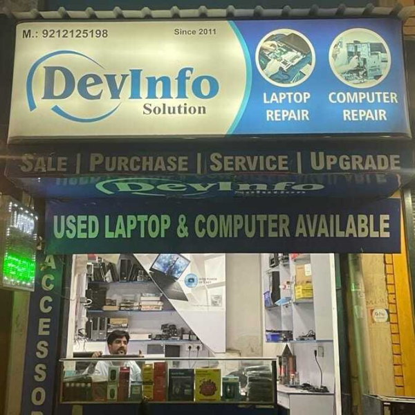 Dev Info Solution Laptop & Computer Repair & Services in Uttam Nagar Delhi