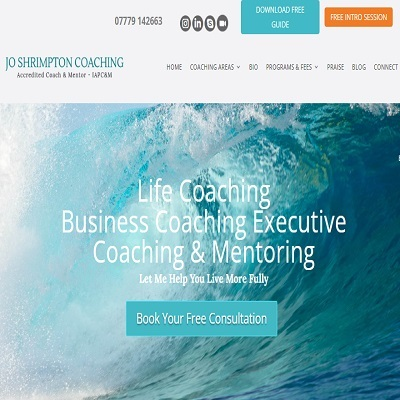 Jo Shrimpton Coaching - Accredited Life Coach London