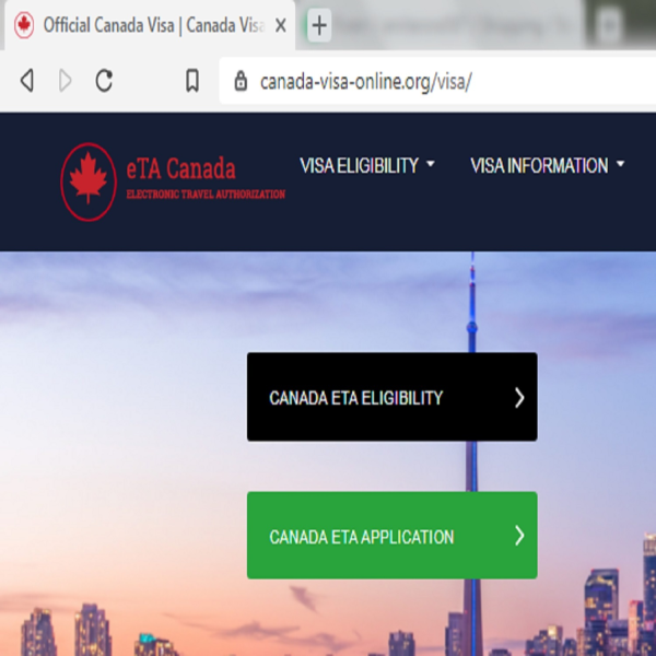 CANADA  Official Government Immigration Visa Application Online  TOKYO JAPAN - カナダ移民オンラインビザの公式申請