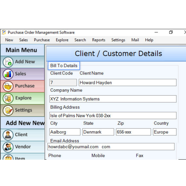 Purchase Order Software