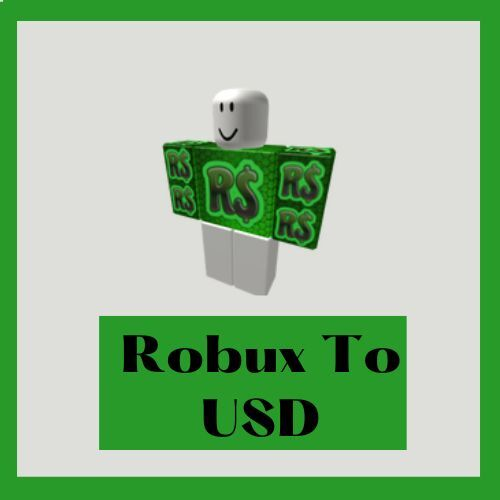 Robux Currency To Usd