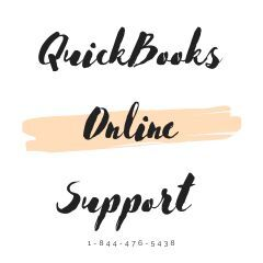 QuickBooks Online Support 1-844-476-5438