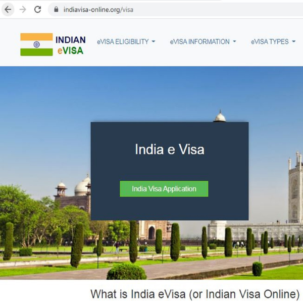 INDIAN EVISA  Official Government Immigration Visa Application Online FOR CANADIAN CITIZENS - Demande d'immigration en ligne pour un visa indien officiel