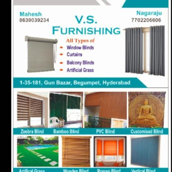 VS furnishing begumpet +91-8639039234