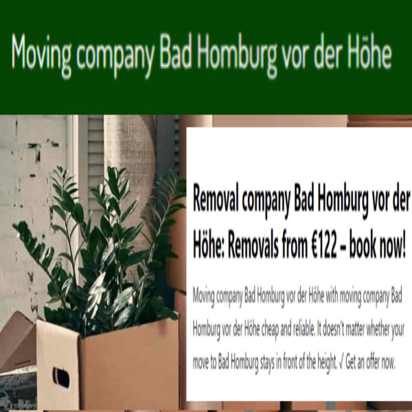 Umzugsfirma Bad Homburg vor der Höhe