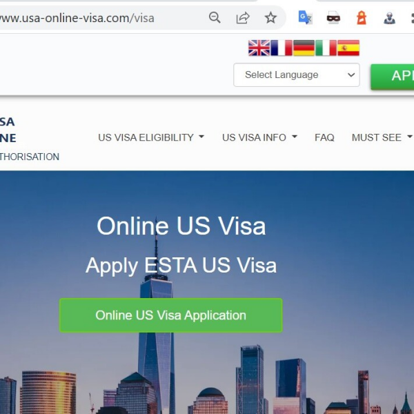 USA  Official United States Government Immigration Visa Application Online FROM NEW ZEALAND - Solicitud de visa del gobierno de EE. UU. en línea - ESTA USA