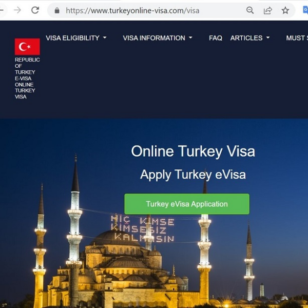 TURKEY  Official Government Immigration Visa Application Online BELARUS CITIZENS - Іміграцыйны цэнтр візы ў Турцыю