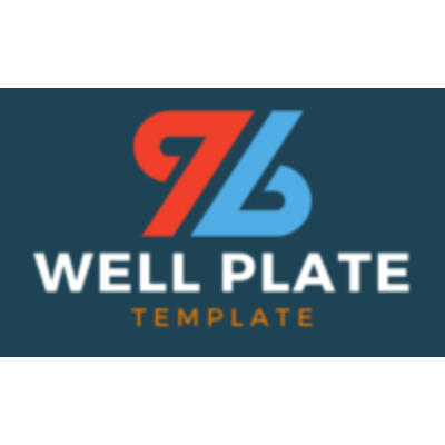 96 Well Plate Template