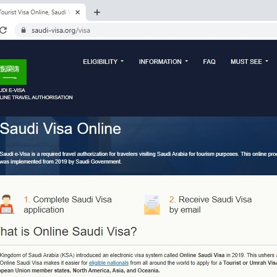 SAUDI  Official Government Immigration Visa Application Online  FROM  PORTUGAL AND BRAZIL   - Centro de imigração para solicitação de visto SAUDITA