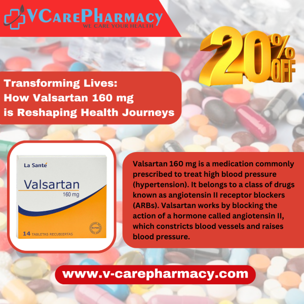 "Save More Buy Valsartan 160 mg Online Up to 20% Discount with 3 Days Refund Policy