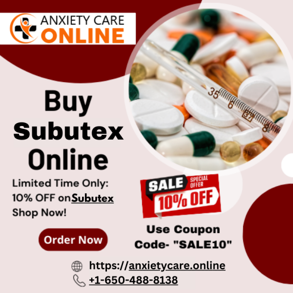 Buy Subutex: (Buprenorphine Hydrochloride) Opioid Addiction