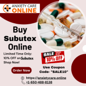 Buy Subutex: (Buprenorphine Hydrochloride) Opioid Addiction