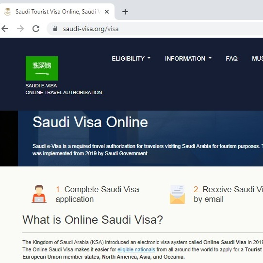 SAUDI  Official Government Immigration Visa Application Online - FROM FRANCE - Centre d'immigration pour les demandes de visa SAOUDIEN