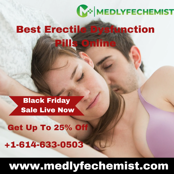 Get Erectile Dysfunction Pills Online Here - 25% Discount