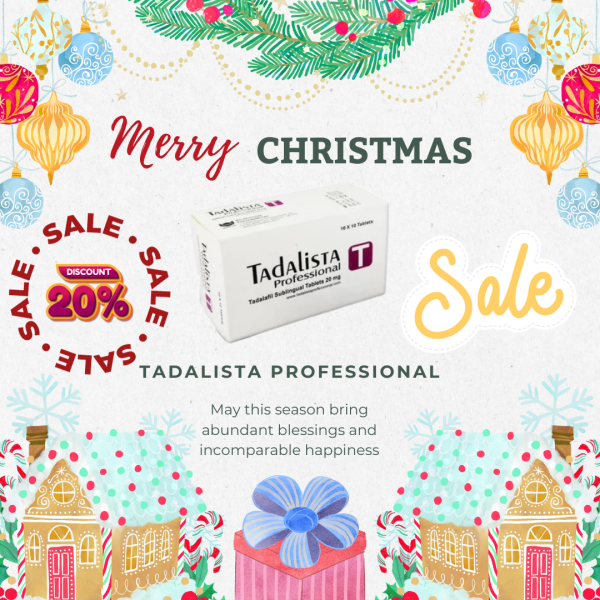 Tadalista Professional  | Tadalafil Tablet at Lowest Cost