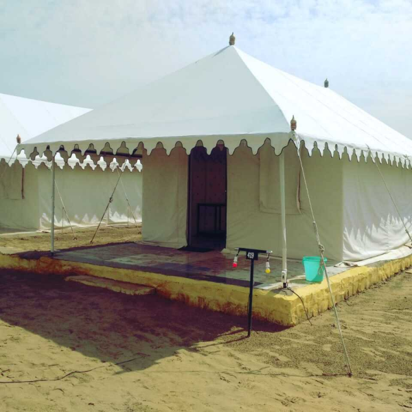 Swiss cotage tent